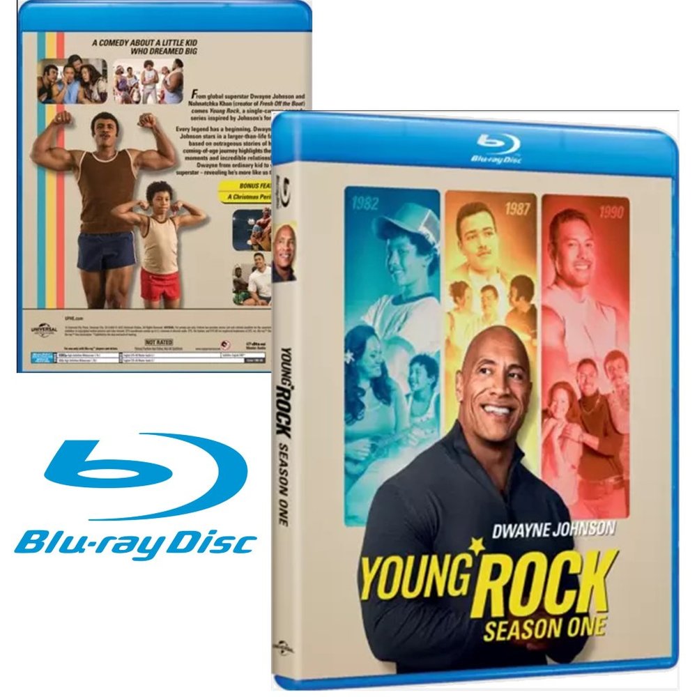 Young Rock: The Complete First Season (Blu-ray) (2022) NEW IN PACKAGE!